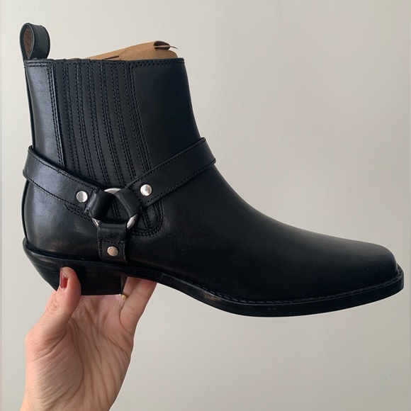 MADEWELL Women’s Santiago western ankle boot in leather (NEW IN BOX) - Picture 8 of 8